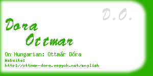 dora ottmar business card